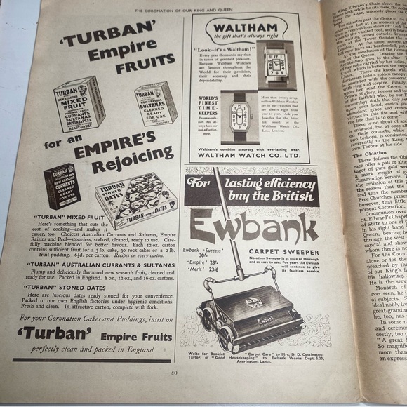 Coronation Of Our King & Queen Magazine-1937 Published by George Newnes - Picture 8 of 9